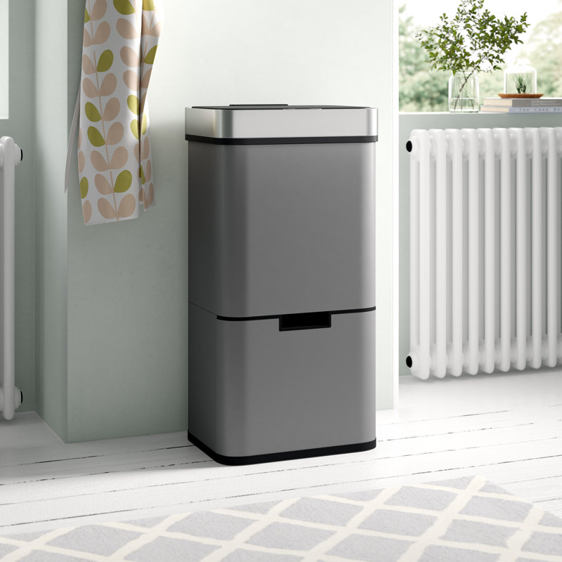 Morphy Richards Stainless Steel 75 Litre Motion Sensor Waste Bin